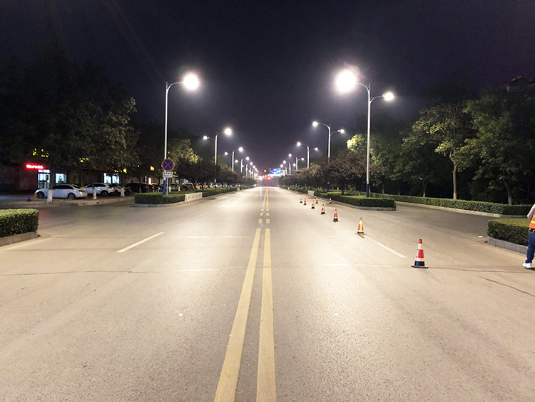 桓臺縣漁洋街、中心大街路燈節(jié)能改造工程